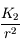 \frac{K_2}{r^2}