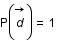 P(accent(d;->))=1