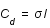 C_d=sigma*I