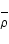accent(rho;barre)