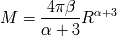 4pb M = --------Ra+3 a + 3