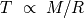 T oc M/R