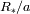 R*/a