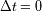 Dt=0