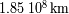 1.85108 km