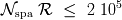 5 Nspa R < 2 10