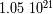 21 1.05 10