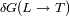 dG(L--> T )