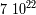 22 7 10