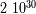 30 2 10