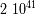 2 1041
