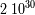 30 2 10