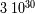 30 3 10