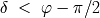 d < f - p/2