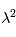 \lambda^2