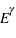 E^gamma