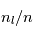 n_l / n
